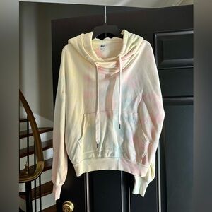 NSF Lissete Pullover Hoodie in Neon Tie-Dye!